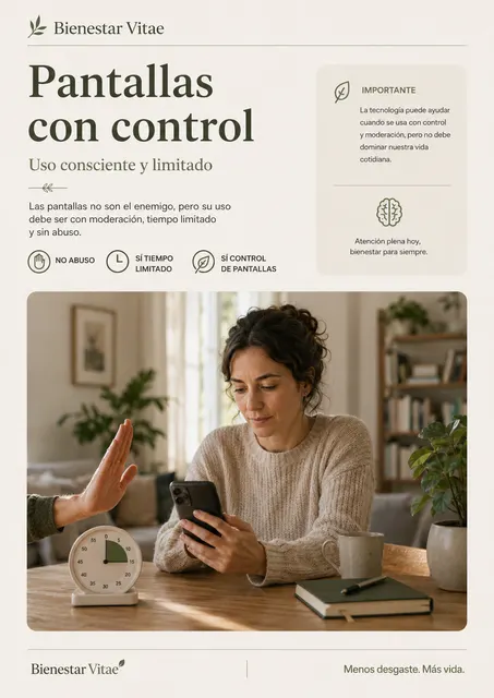 Pantallas con control