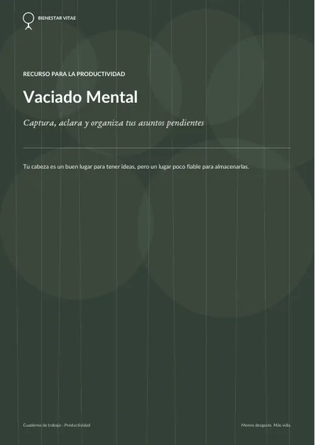 Vaciado Mental